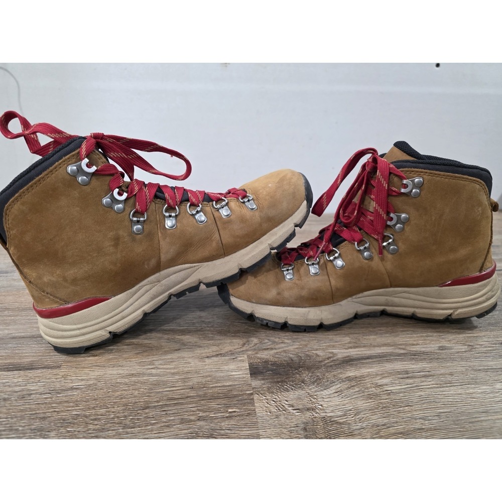 Danner Mountain 600 4.5" Brown Red Waterproof Suede Hiking Boot Women's Size 9.5 - Picture 7 of 10